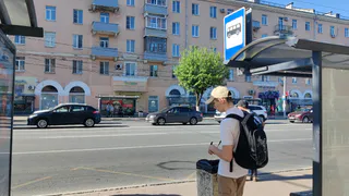 Водитель рязанской маршрутки заблокировал пассажиров в  30-градусную жару