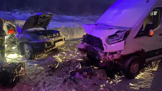 В Скопинском районе в ДТП с маршруткой погиб 56-летний пассажир Hyundai, четверо пострадали