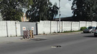 Фото-факт. На Островского провалился асфальт