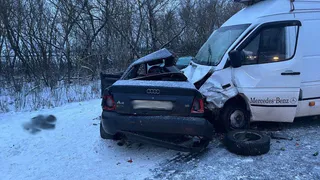 В Рязанской области в ДТП с Mercedes скончался 27-летний водитель Audi