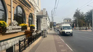 В Рязани установили на прежнее место остановку «Художественный музей»