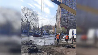 Потоп на Касимовском шоссе в Рязани произошел из-за засора канализационного коллектора