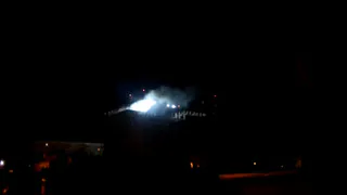 В Канищеве произошел пожар в строящейся многоэтажке
