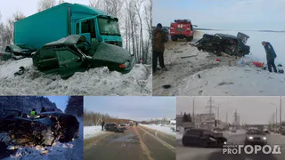 Подборка ужасных ДТП Рязани и области за 10 дней 2017 года