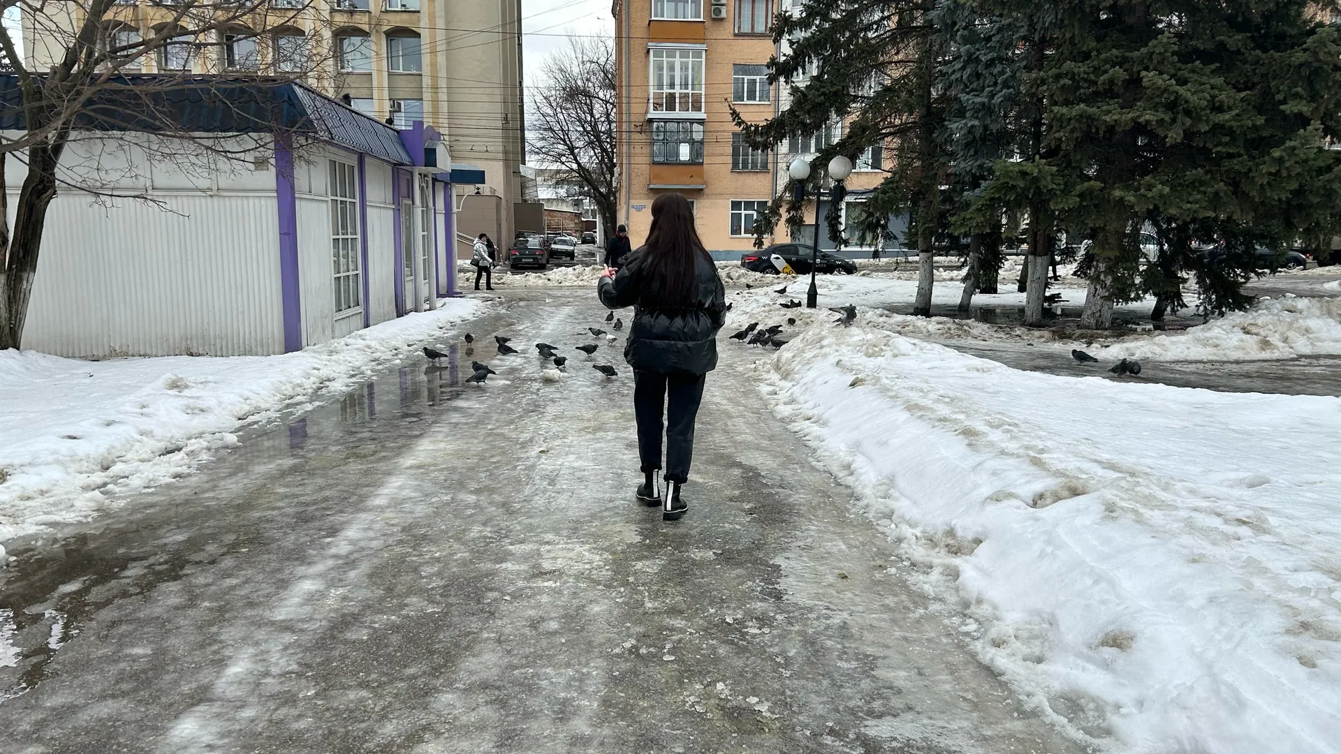 Рязань ожидает похолодание и гололедица, известен прогноз на 3 декабря