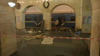 Рязанские школьники были в питерском метро в момент взрыва