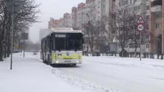 Мэрия Рязани прокомментировала жалобы жителей на покрытые льдом автобусы