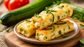 Хрустящие кабачковые палочки с сыром и ароматной панировкой: Остановите моих детей - берут одну за другой и просят еще