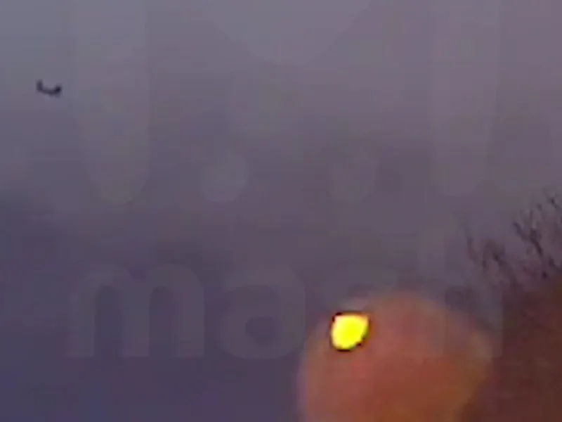 Жители Рязани опубликовали видео уничтожения беспилотника