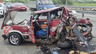 Серьёзное ДТП на Северной окружной в Рязани
