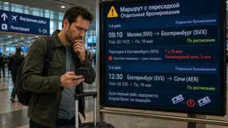 Два самолёта стоят в одном маршруте, но брони разные: что проверить до оплаты, чтобы пересадка не стала вашей личной проблемой
