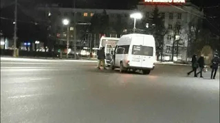 ДТП в центре Рязани - столкнулись две маршрутки