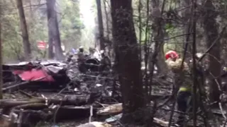 "Русский витязь" разбился перед соревнованиями в Рязани (видео)