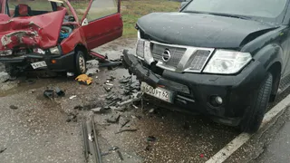 В Можарах столкнулись Ока и Рено