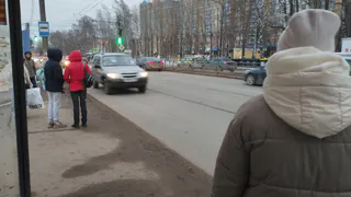 В Рязани на Касимовском шоссе водитель сбил курьера