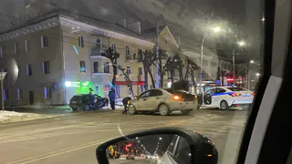 На улице Дзержинского в Рязани случилось серьёзное ДТП
