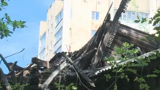 Старинный сгоревший дом в Рязани отреставрируют в следующем году
