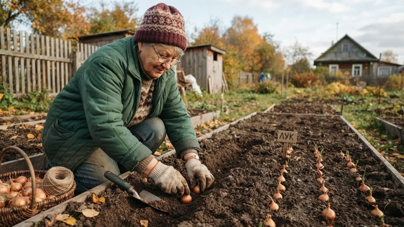 Огородники часто ошибаются осенью: почему лук под зиму нельзя сажать слишком рано