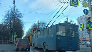 В центре Рязани остановились троллейбусы из-за повреждения контактной сети