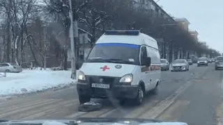 В Горроще у кареты скорой помощи «вырвало» колесо