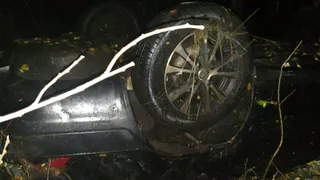 Погиб на месте: под Рязанью водитель Audi вылетел в кювет