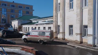 В Рязанской областной клинической больнице из окна выпал человек