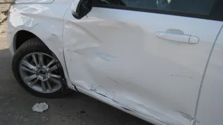 В Рязани автоледи на проезде Шабулина сбила мотоциклиста