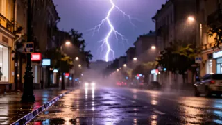 На Рязанскую область надвигаются грозы и ливни