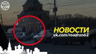 В Рязани на Московском шоссе произошло массовое ДТП