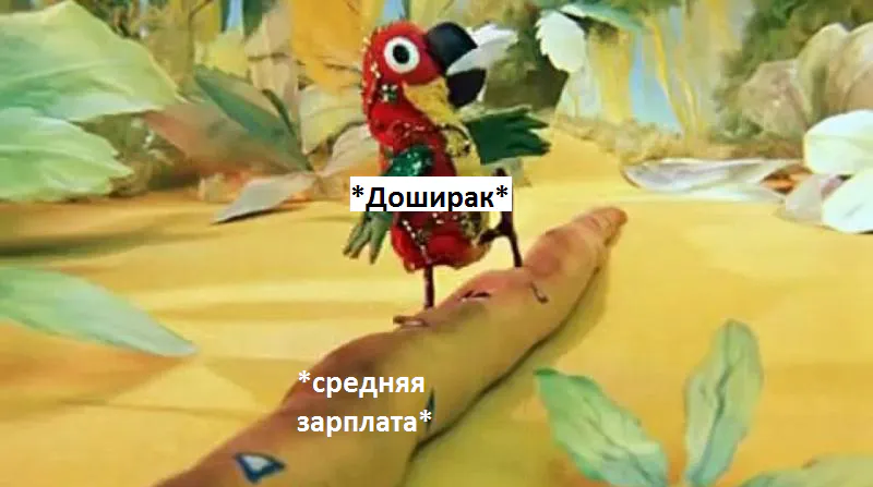 Измеряем "Дошираком": наши зарплаты и платежи в новых единицах измерения