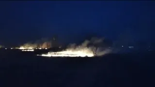 Ничему жизнь не учит: в Скопинском районе опять жгут траву