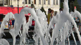 Подготовка к теплому сезону: в Рязани начали открывать фонтаны