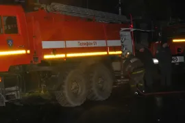 Пожар в Рязани. Загорелась квартира в жилом доме
