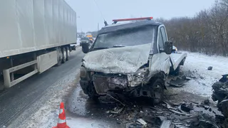 В Рязанской области на трассе М-5 в ДТП с «ГАЗелью» пострадали шесть человек