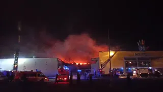 Пожар в "М5 Молле" мог спровоцировать сотрудник батутного центра
