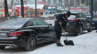 Из Рязани вывезли 6 тысяч кубометров снега