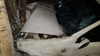 В Рязанской области водитель Шевроле Лачетти не справился с управлением и вылетел в кювет