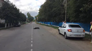 Вот, что бывает, если подросток за рулем: в Рязанской области девочка на "Питбайке" врезалась в "Рено"