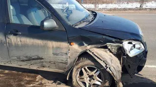 ДТП в Ряжске - двое пенсионеров не поделили дорогу