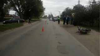 В Михайлове пожилой мотоциклист умер на проезжей части