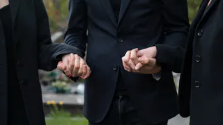 Погибшего на СВО рязанца Кудинова похоронили в Рыбновском районе