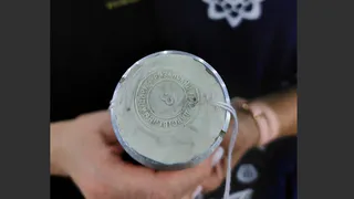 На манеже Рязанского цирка сотрудники заложили капсулу с посланием для потомков