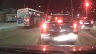 В Рязани водитель маршрутки, который выехал на «встречку», заплатит штраф в 5 тыс. рублей